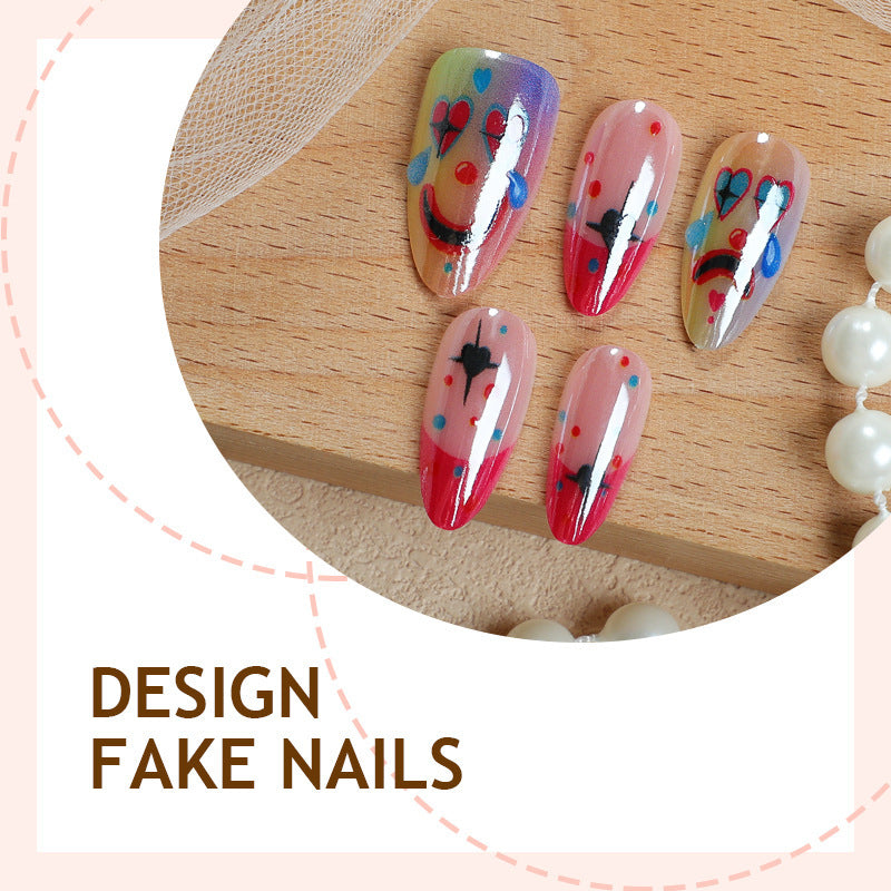 Creative Artistic Press-On Nails