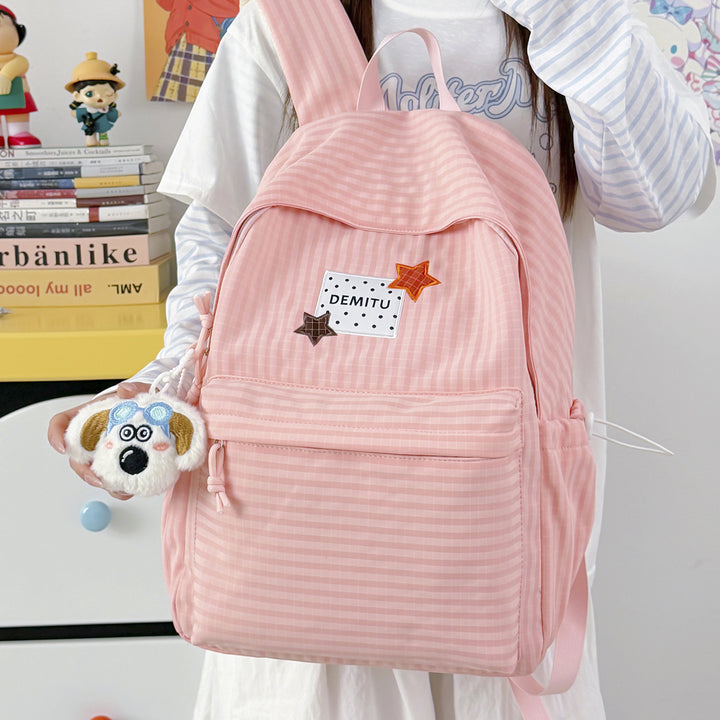 Stylish Checkered Backpack Kalsten