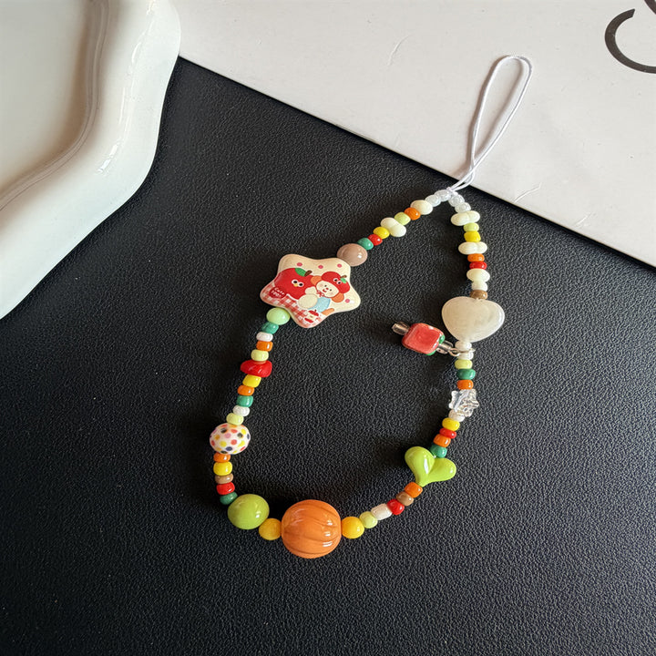 Playful Themed Beaded Eyewear Holder Kalsten
