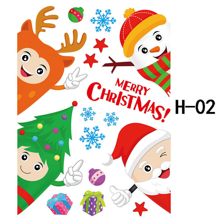 Festive Christmas Wall Decals Kalsten