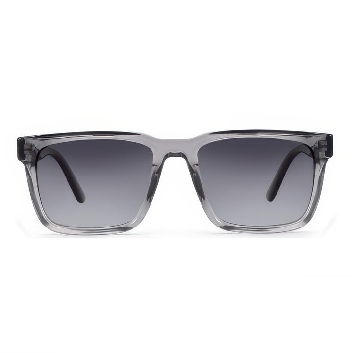 Women's fashionable sunglasses with clear plastic frame and multifunctional lenses Kalsten