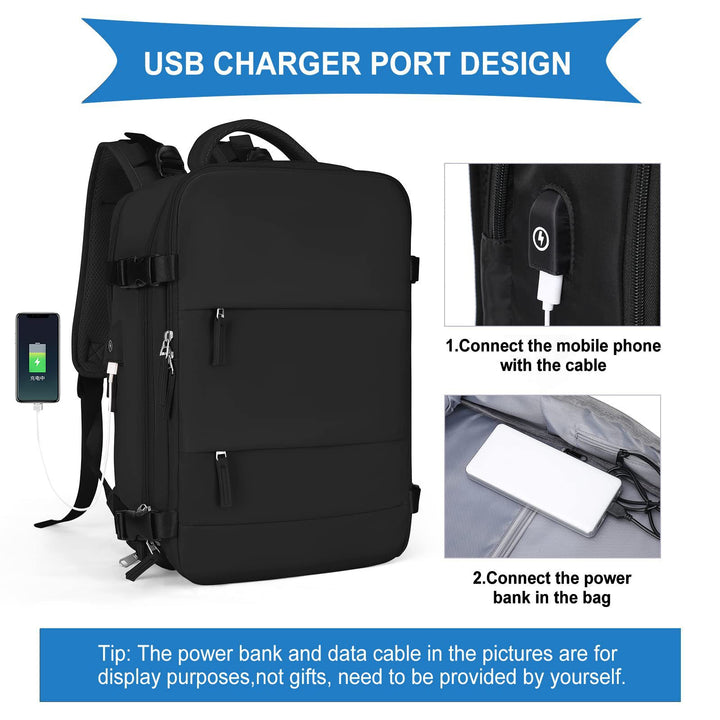 Versatile Multi-Functional Travel Backpack Kalsten