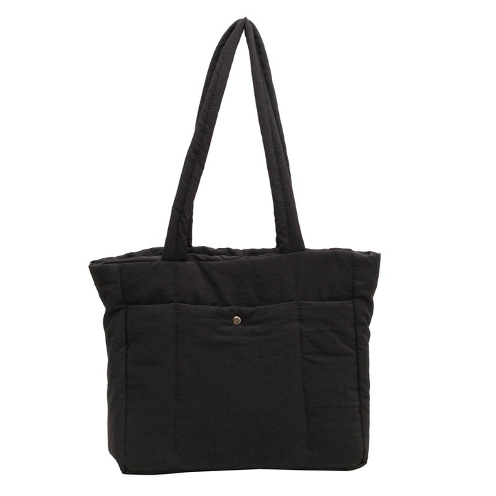 Quilted Oversized Tote Bag