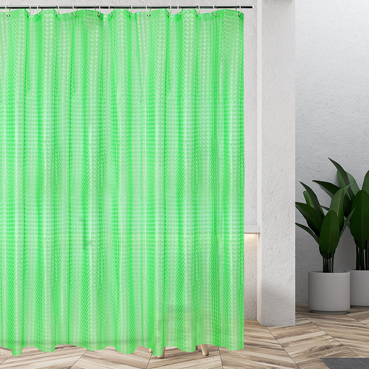 Textured Water-Repellent Shower Curtain Kalsten