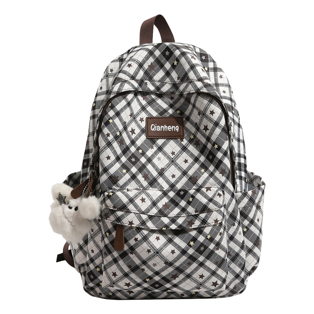 Stylish Geometric Patterned Backpack Kalsten