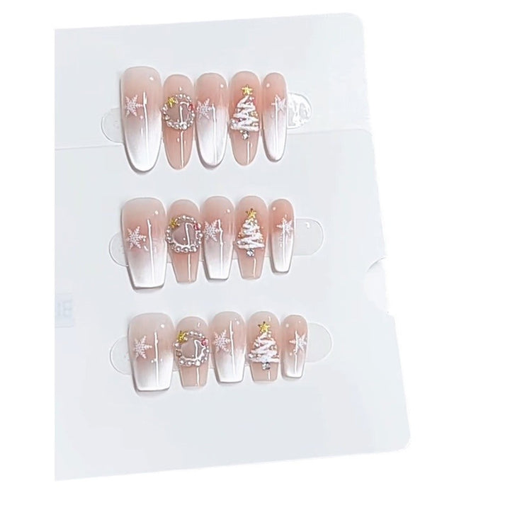 Festive-Themed Press-On Nail Set Kalsten