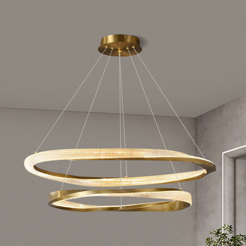 Modern Suspension Ring Chandelier
