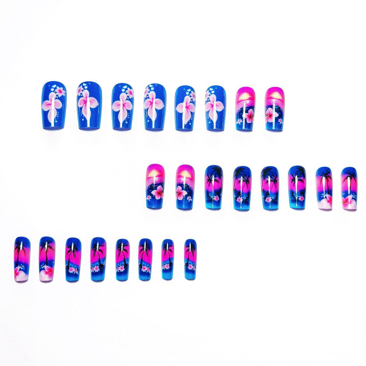 Tropical Sunset Nail Art Kalsten 1788155449
