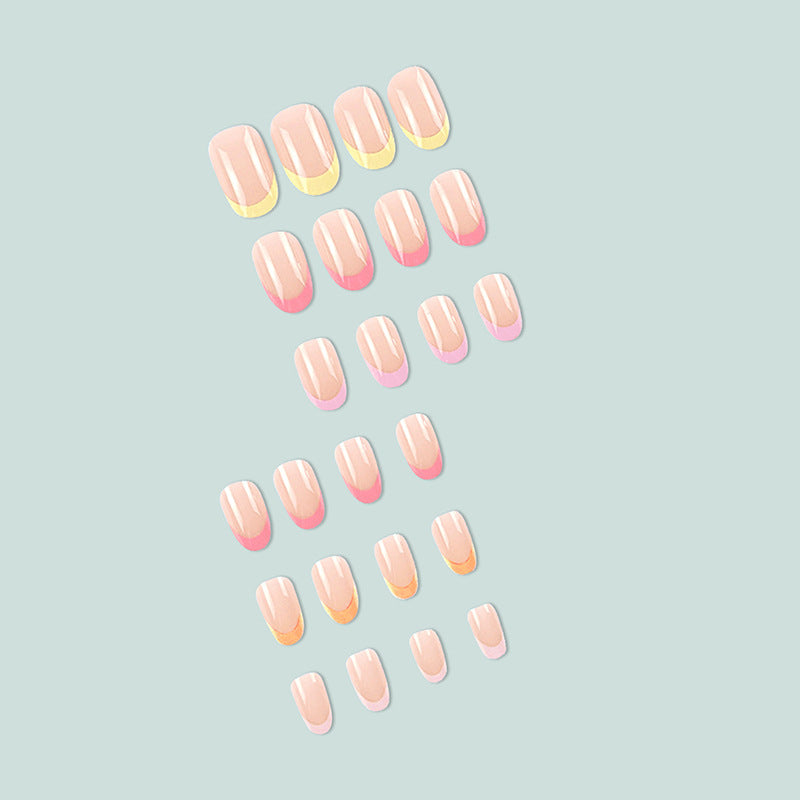 Artful nail art with geometric design Kalsten