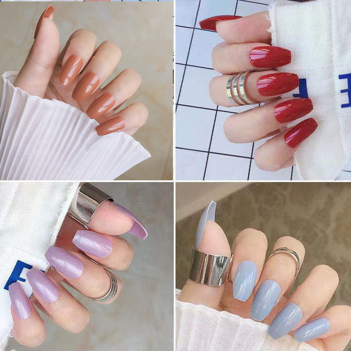 Elegant Long-Lasting Press-On Nails