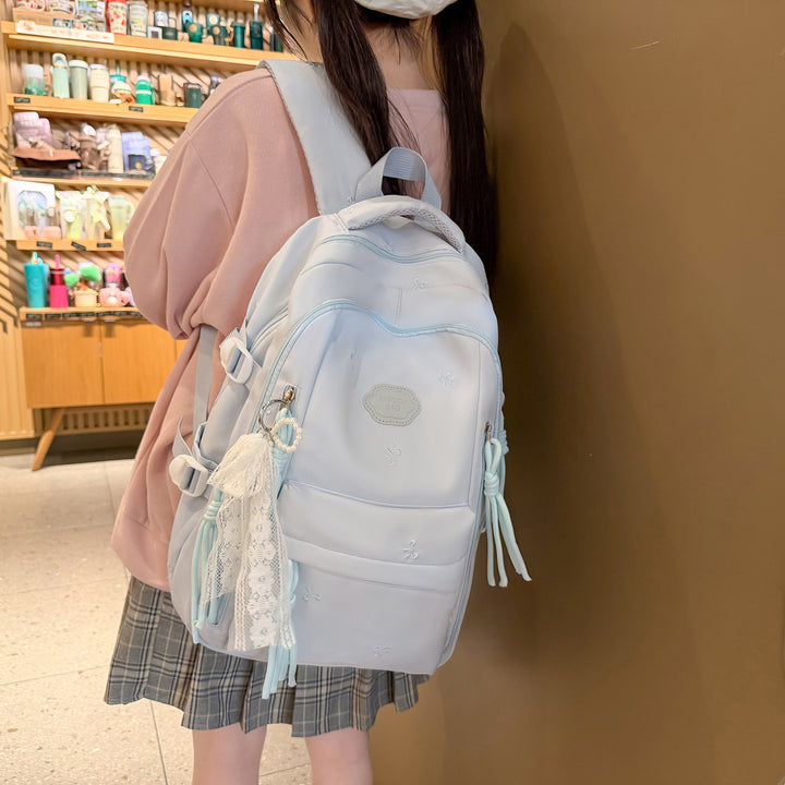 Decorative Star-Patterned Backpack Kalsten