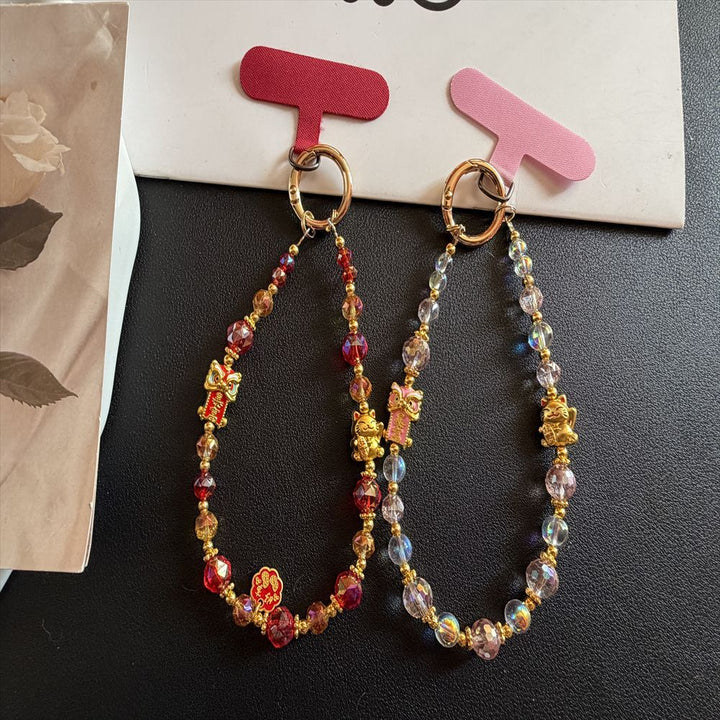Cultural Charm Beaded Keychain Kalsten