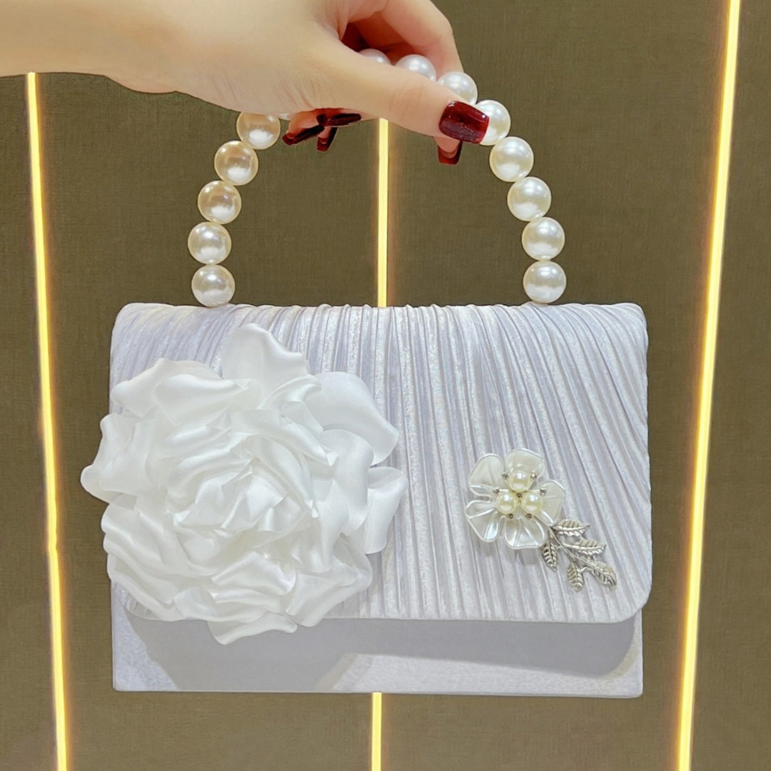 Elegant Floral Evening Handbag