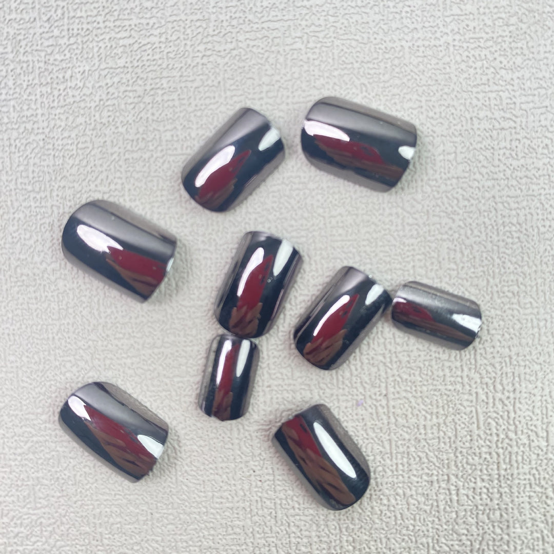 Premium Glossy Press-On Nail Set Kalsten