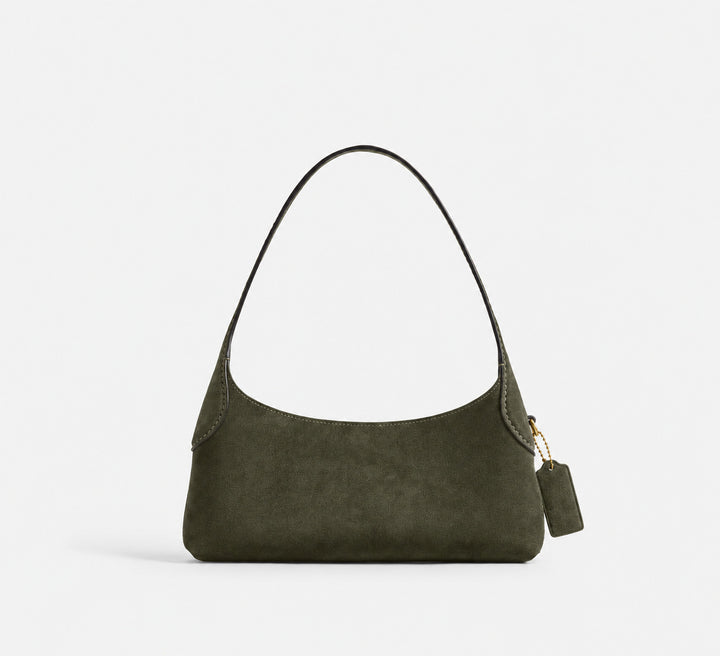 Elegant Suede Shoulder Purse