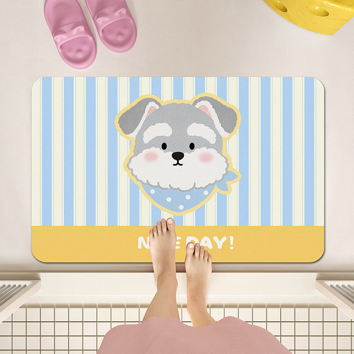 Decorative Bath Mat Kalsten
