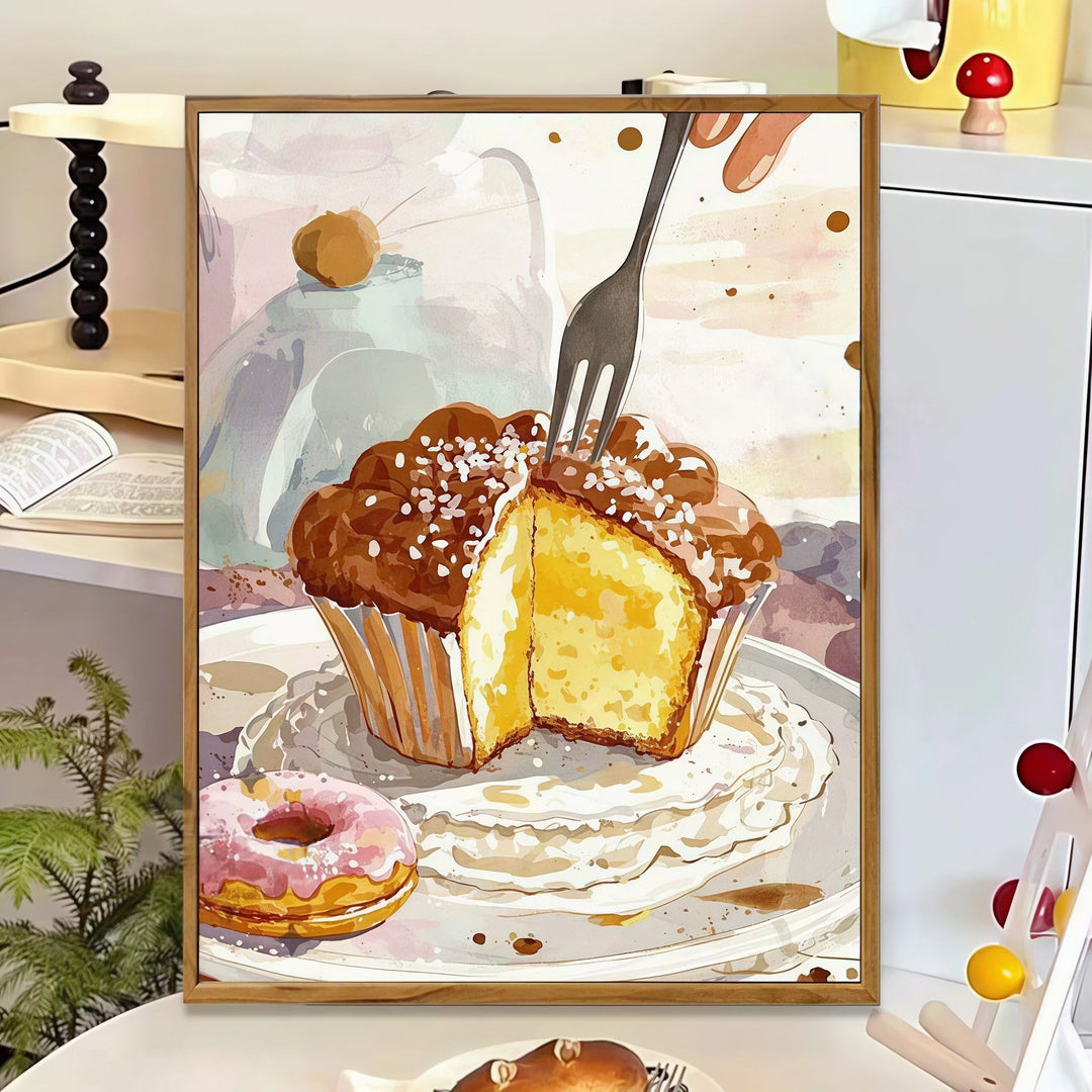Whimsical Culinary Art Print Kalsten