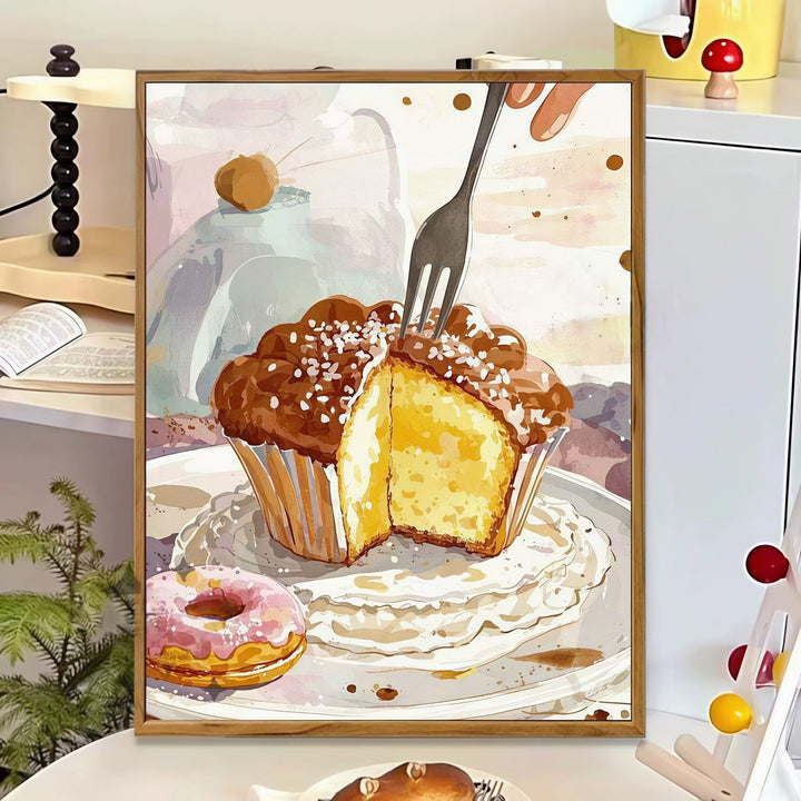 Whimsical Culinary Art Print Kalsten