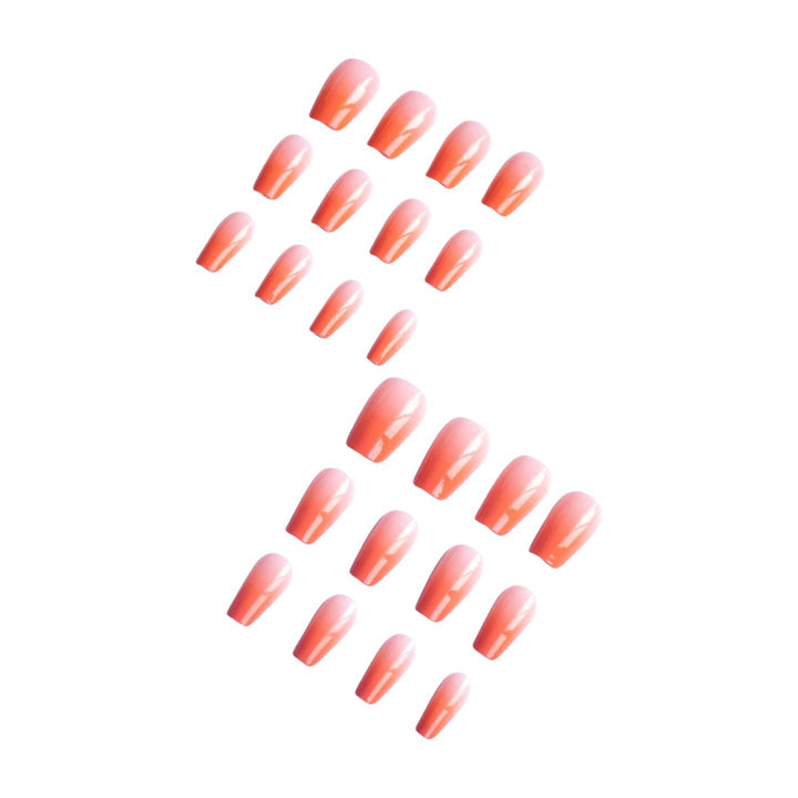 Elegant Ombre Gel Nail Extensions