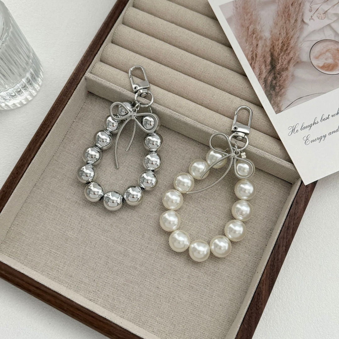 Elegant Beaded Charm Keychain Kalsten