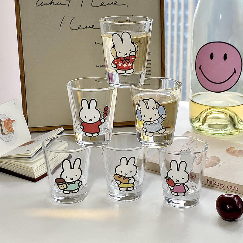 Drinking Glass Set with Playful Miffy Design Kalsten