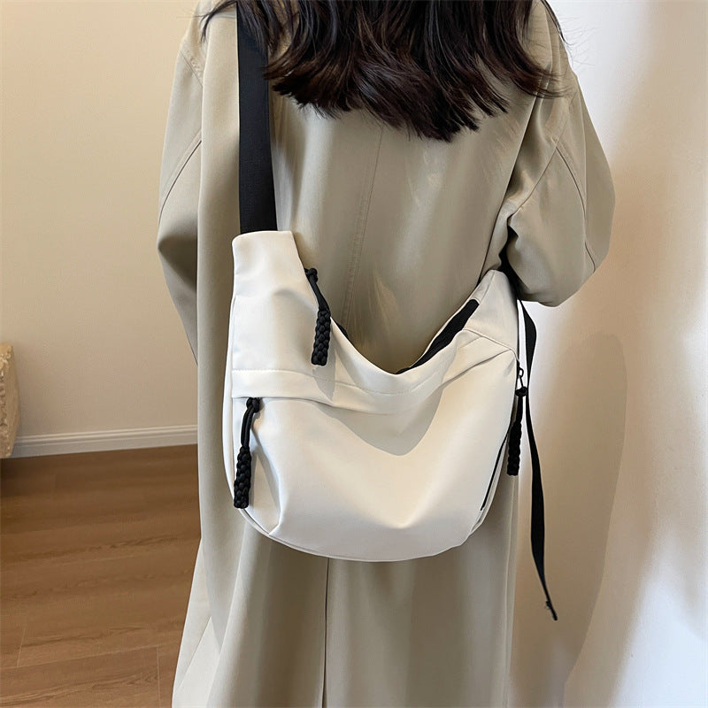 Casual Multi-Pocket Utility Sling Bag