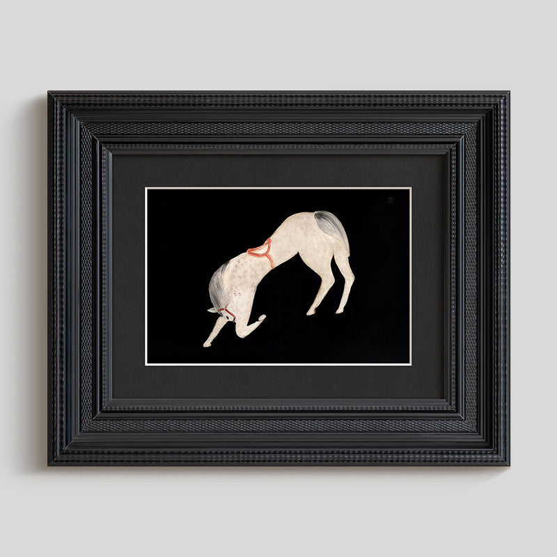 Framed Equestrian Art Print