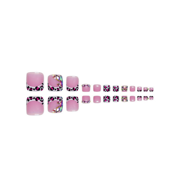 Decorative 3D Press-On Nail Art Set Kalsten