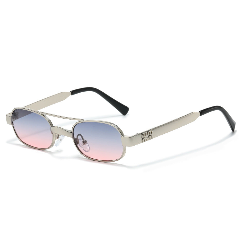 Stylish Minimalist Oval Sunglasses Kalsten