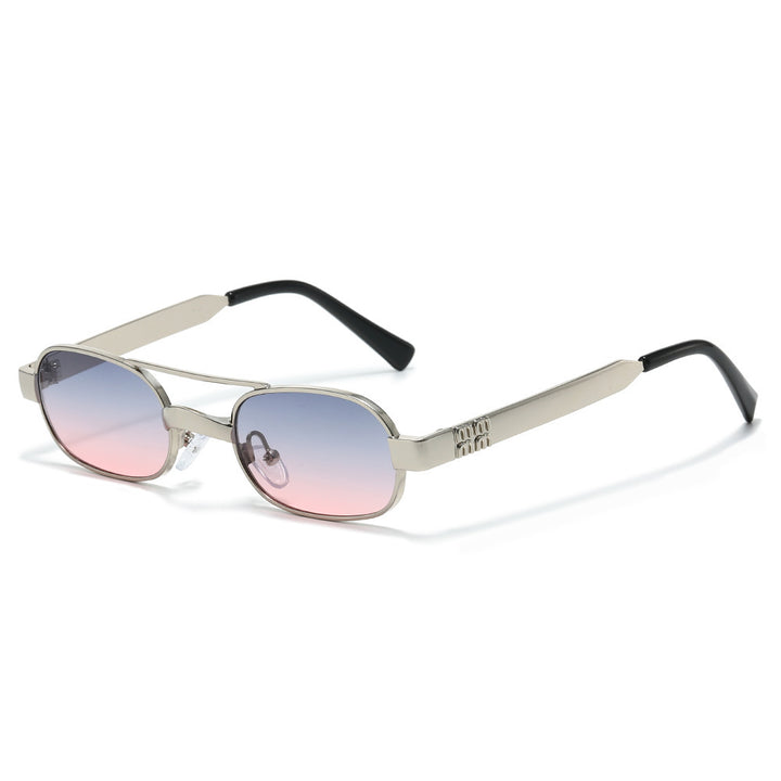 Stylish Minimalist Oval Sunglasses Kalsten
