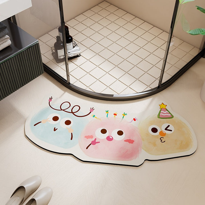Decorative Shower Mat Kalsten