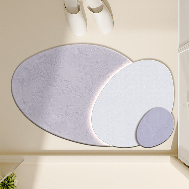 Floral-Inspired Decorative Bath Mat Kalsten