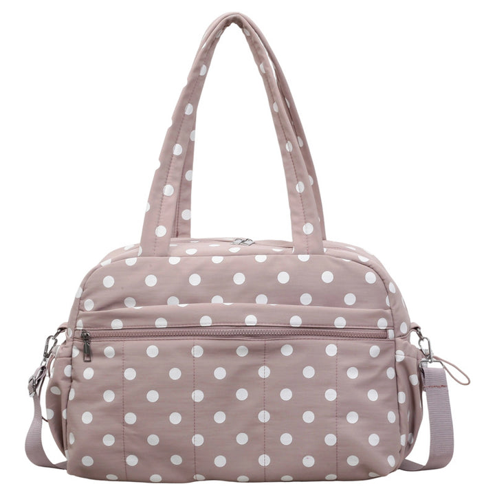 Versatile Polka Dot Travel Duffle Bag