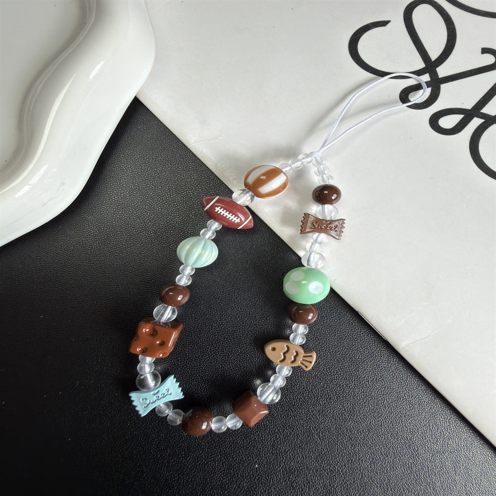 Colorful Beaded Charm Necklace Kalsten 1790135885