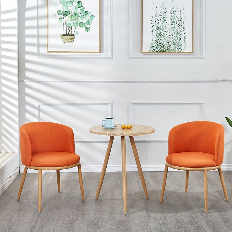 Polster chair with modern curves and comfortable seating surface Kalsten