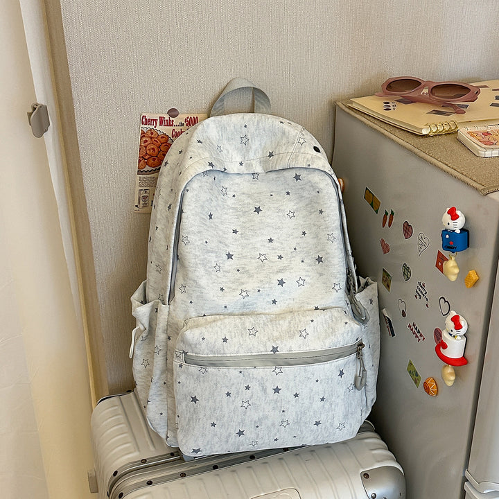 Star-Patterned School Backpack Kalsten