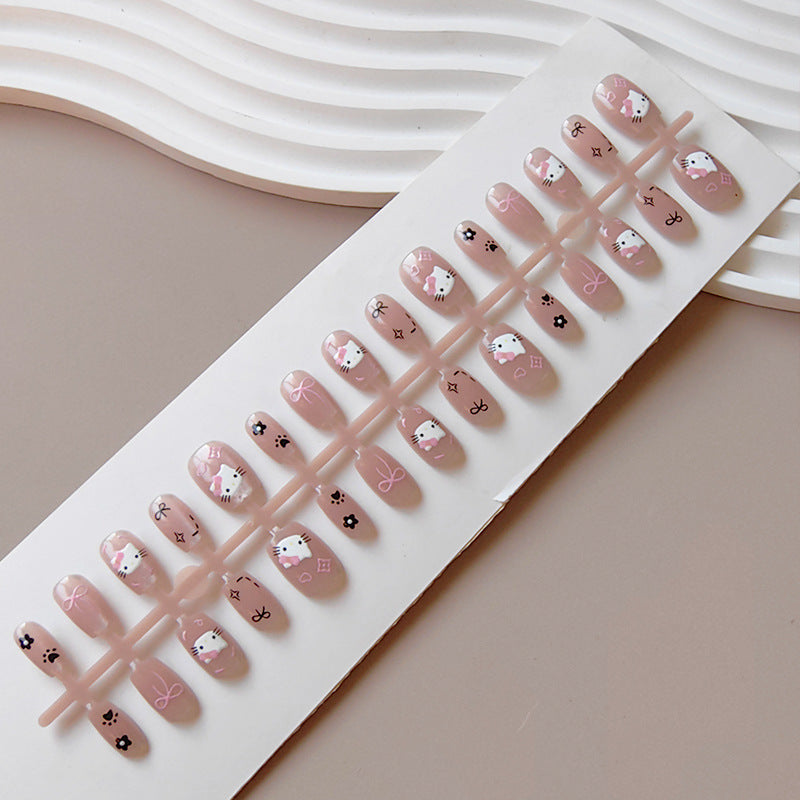 Kawaii Art Fake Nails In Playful Design Kalsten