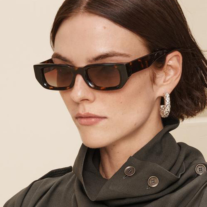 Women's fashionable sunglasses with innovative, transparent frame and polarized lenses Kalsten