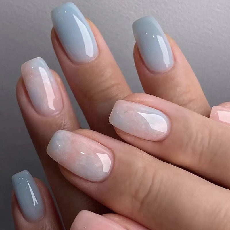 Ombre Glossy Press-On Nail Tips Kalsten