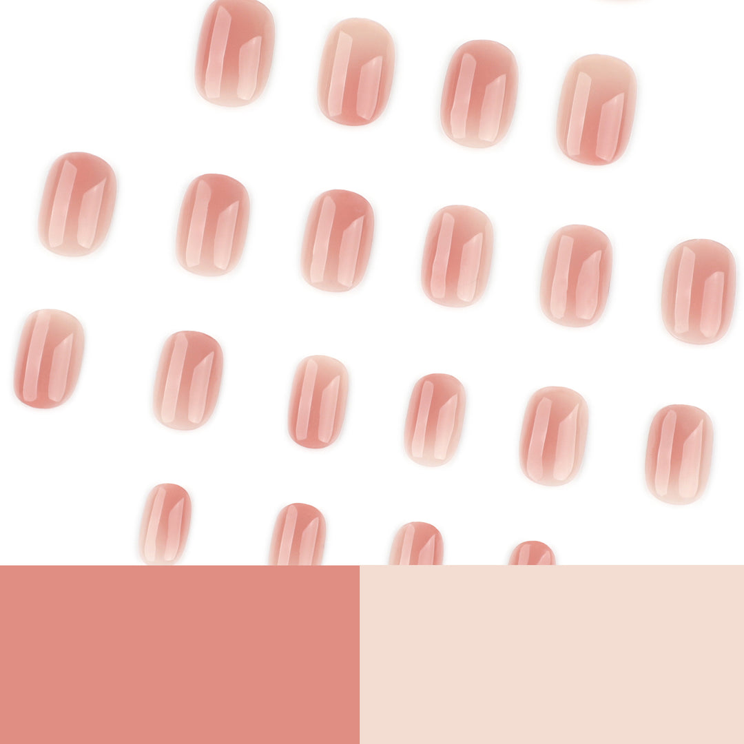 Artificial gel nails with elegant high-gloss finish Kalsten