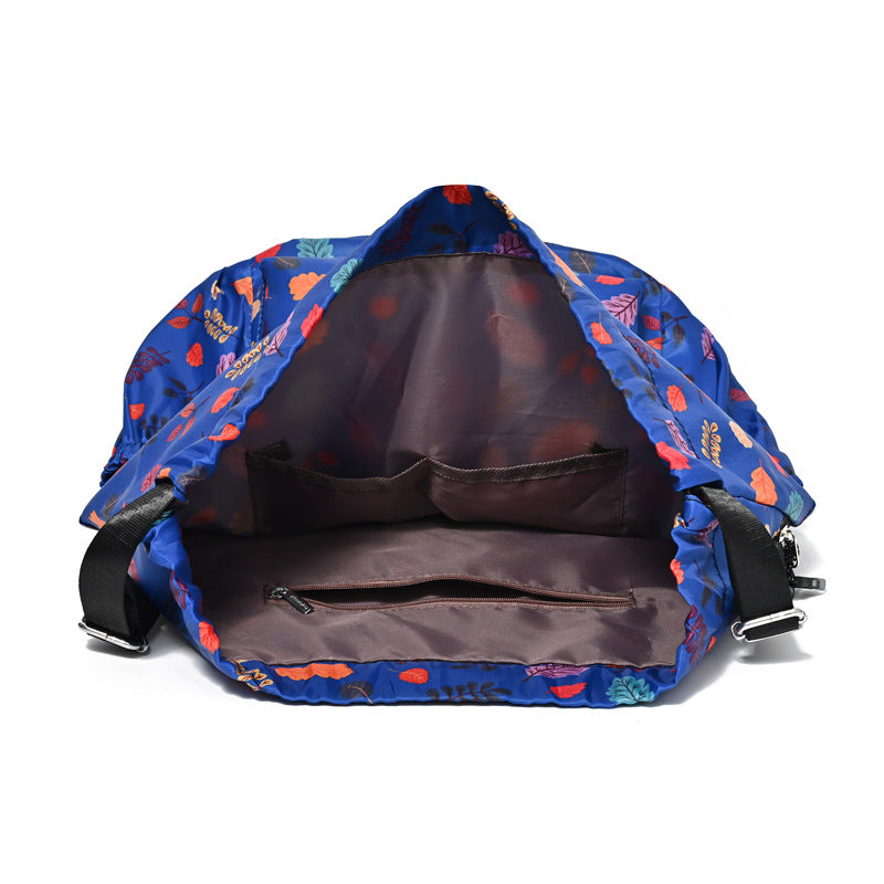 Drawstring Elephant Print Backpack Kalsten