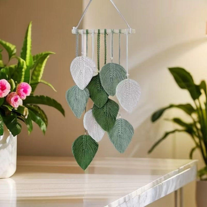 Decorative Leaf Motif Wall Hanging Kalsten