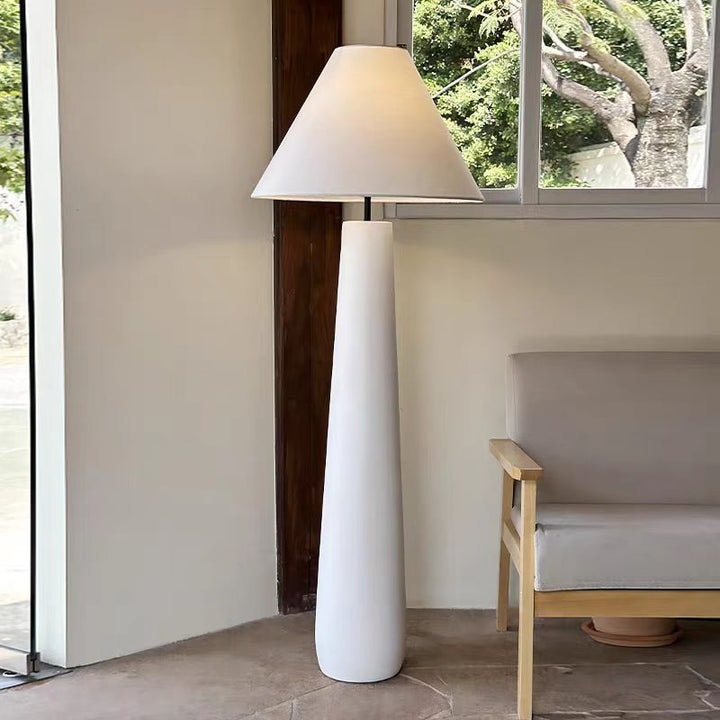 Elegant Modern Floor Lamp with Stylish Shade