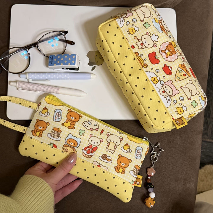 Cute Food-Themed Pencil Pouch