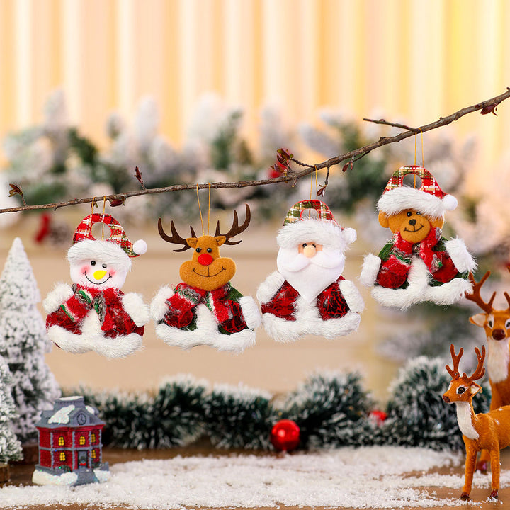 Plush Snowman Ornament Kalsten