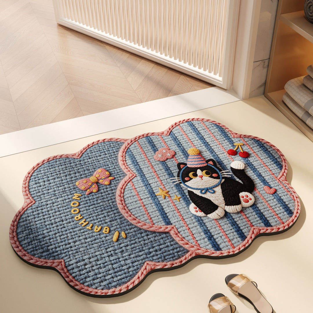Decorative Pet-Themed Mat