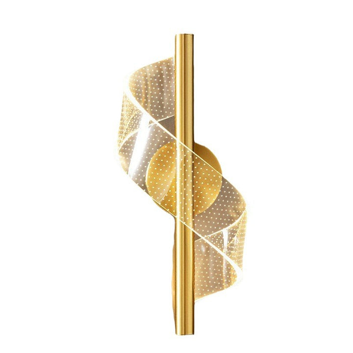 Elegant Swirl Wall Light