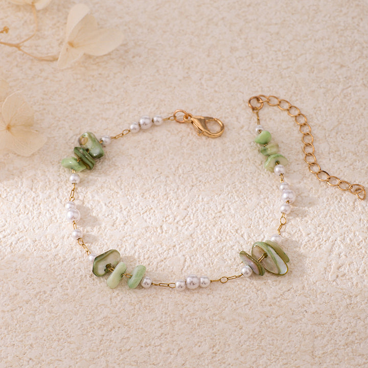 Chic Pearl and Gemstone Bracelet Kalsten