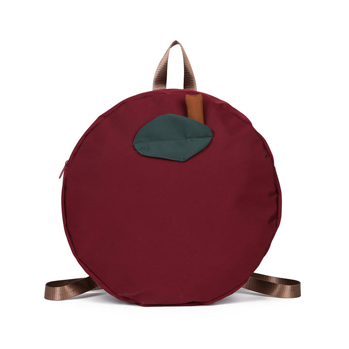 Round Fruit-Themed Backpack