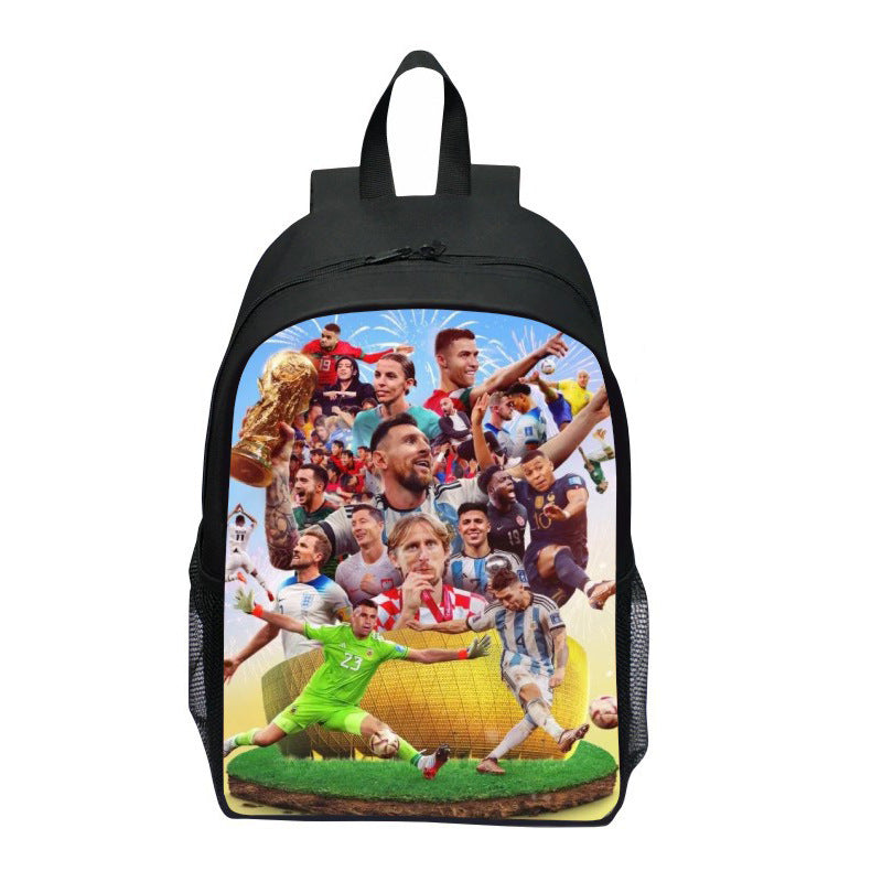 Sporty backpack with Wm trophy design Kalsten